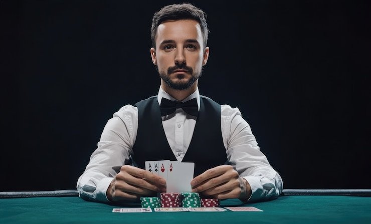 Capsa Banting card hand rankings and gameplay interface